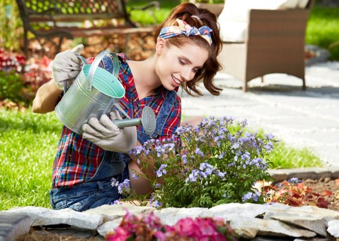 Pest control measures during garden clearance in Wallington